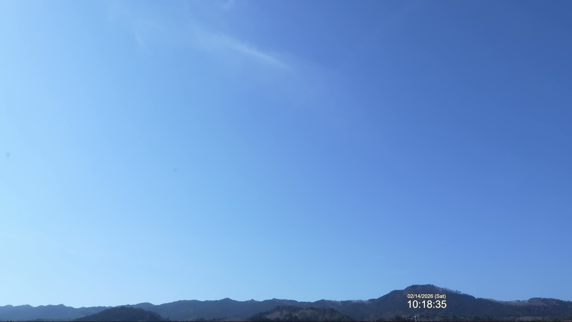 Fukushima, Yamatsuri, Yamashita Hill View from Koya ( 高野からの福島・矢祭・山下丘陵の眺め ) Live Cam  - Koya, Yamatsuri, Higashishirakawa, Fukushima, Tōhoku, Honshu, Japan