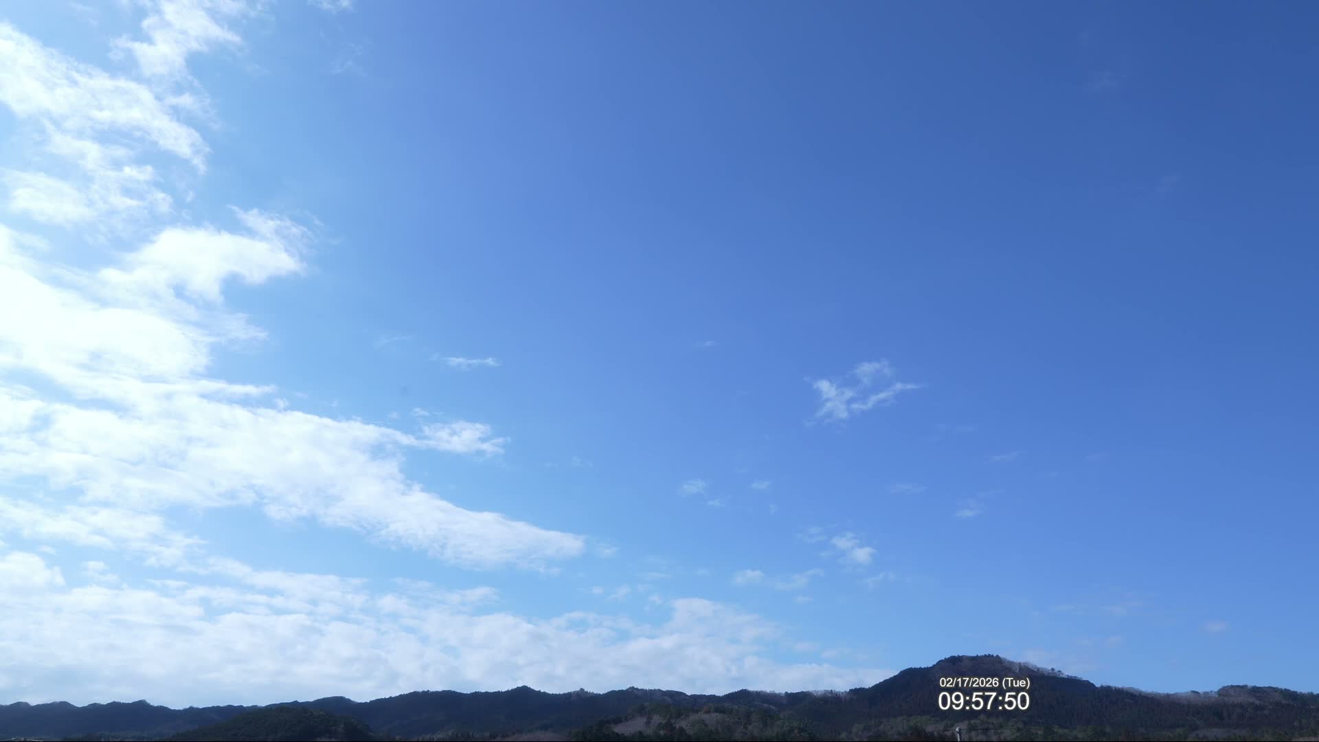 Fukushima, Yamatsuri, Yamashita Hill View from Koya ( 高野からの福島・矢祭・山下丘陵の眺め ) Live Cam  - Koya, Yamatsuri, Higashishirakawa, Fukushima, Tōhoku, Honshu, Japan