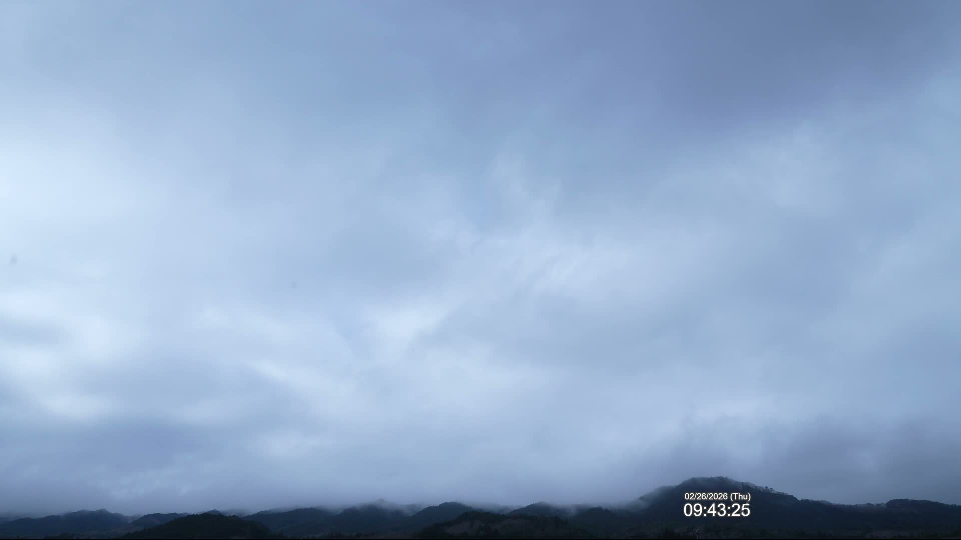 Fukushima, Yamatsuri, Yamashita Hill View from Koya ( 高野からの福島・矢祭・山下丘陵の眺め ) Live Cam  - Koya, Yamatsuri, Higashishirakawa, Fukushima, Tōhoku, Honshu, Japan