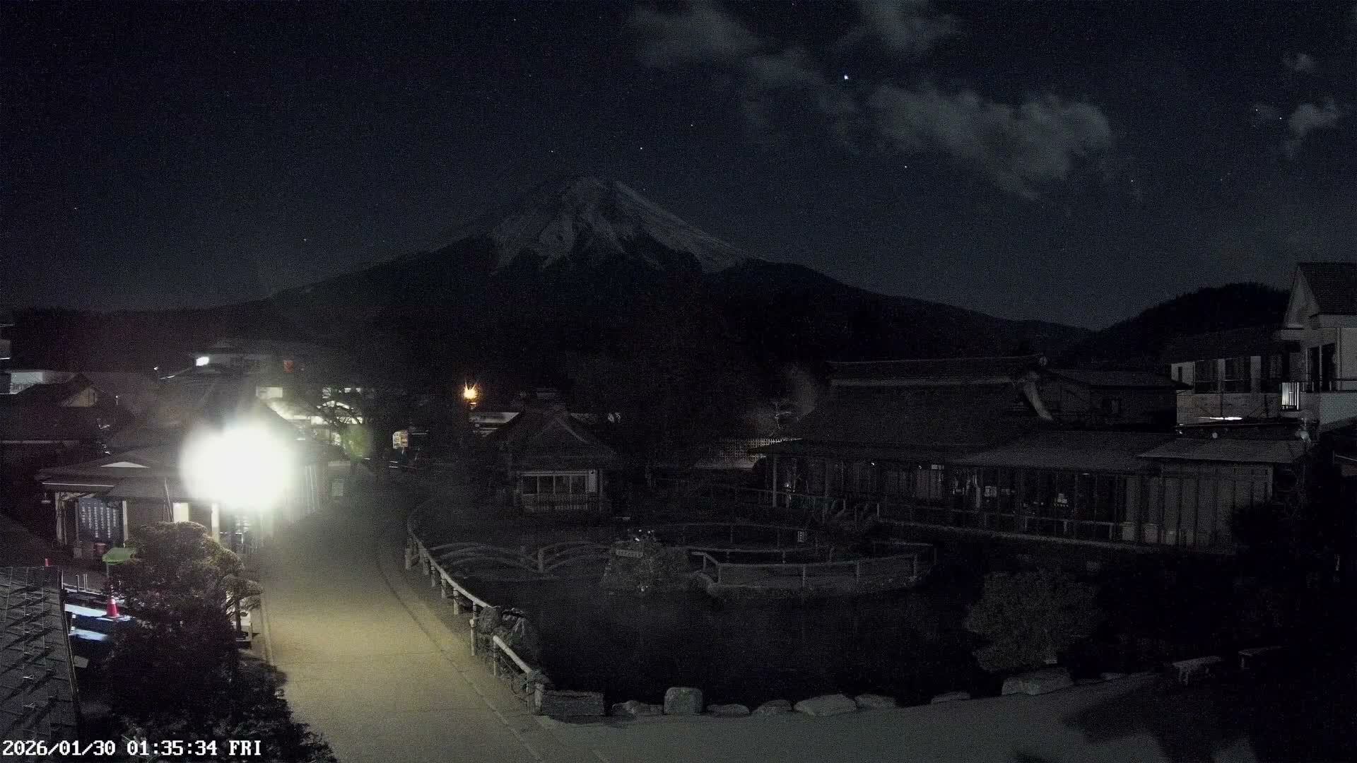 Oshino , Shibokusa Village, Oshino Hakkai & Mount Fuji View ( 忍野、志木草村、忍野八海、富士山の眺め) Live Cam - Shibokusa, Oshino, Minamitsuru, Yamanashi, Tokai, Chubu, Japan