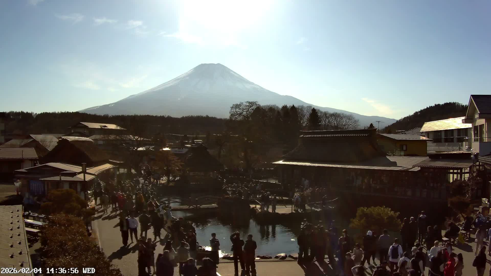 Oshino , Shibokusa Village, Oshino Hakkai & Mount Fuji View ( 忍野、志木草村、忍野八海、富士山の眺め) Live Cam - Shibokusa, Oshino, Minamitsuru, Yamanashi, Tokai, Chubu, Japan
