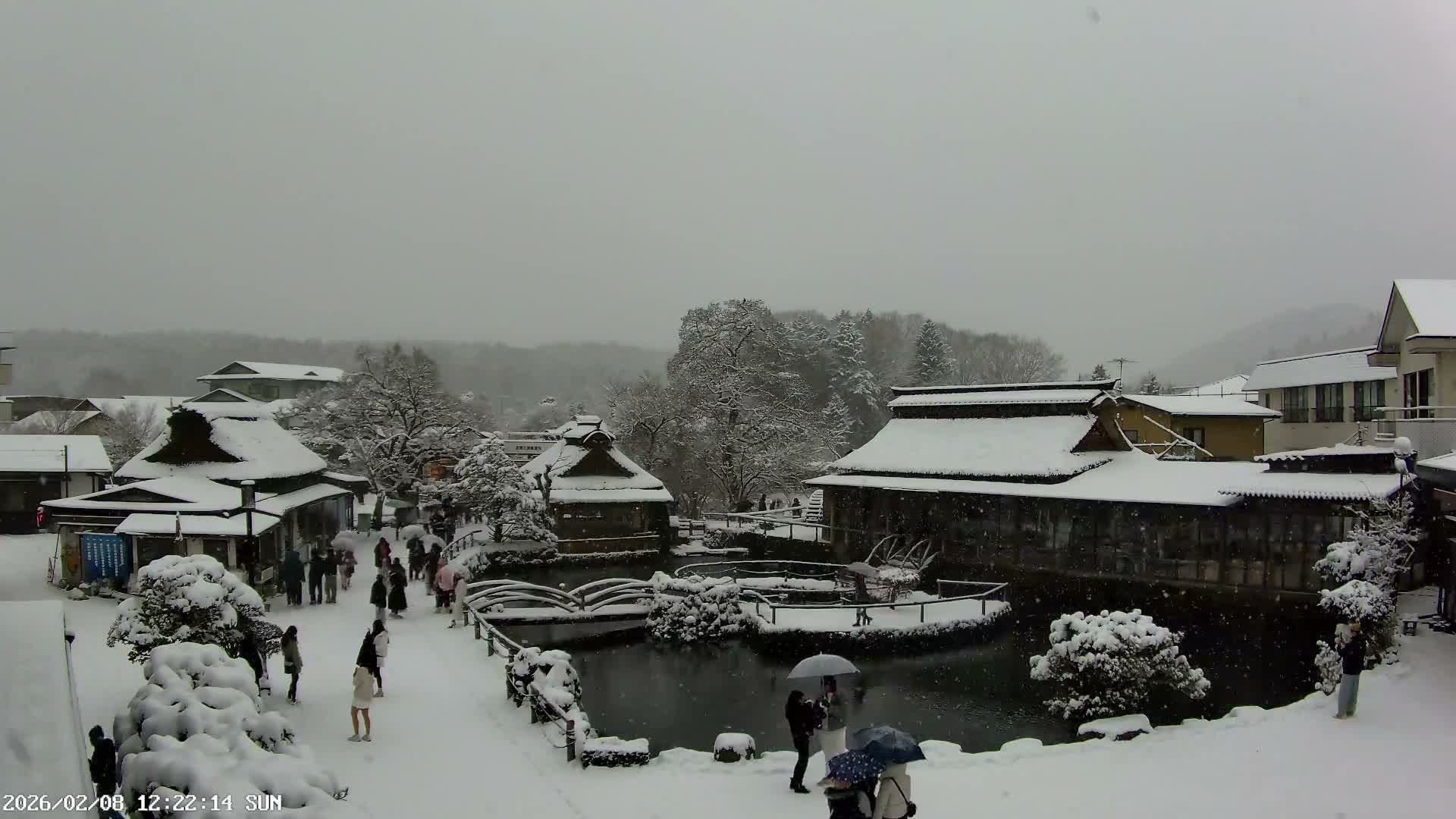 Oshino , Shibokusa Village, Oshino Hakkai & Mount Fuji View ( 忍野、志木草村、忍野八海、富士山の眺め) Live Cam - Shibokusa, Oshino, Minamitsuru, Yamanashi, Tokai, Chubu, Japan