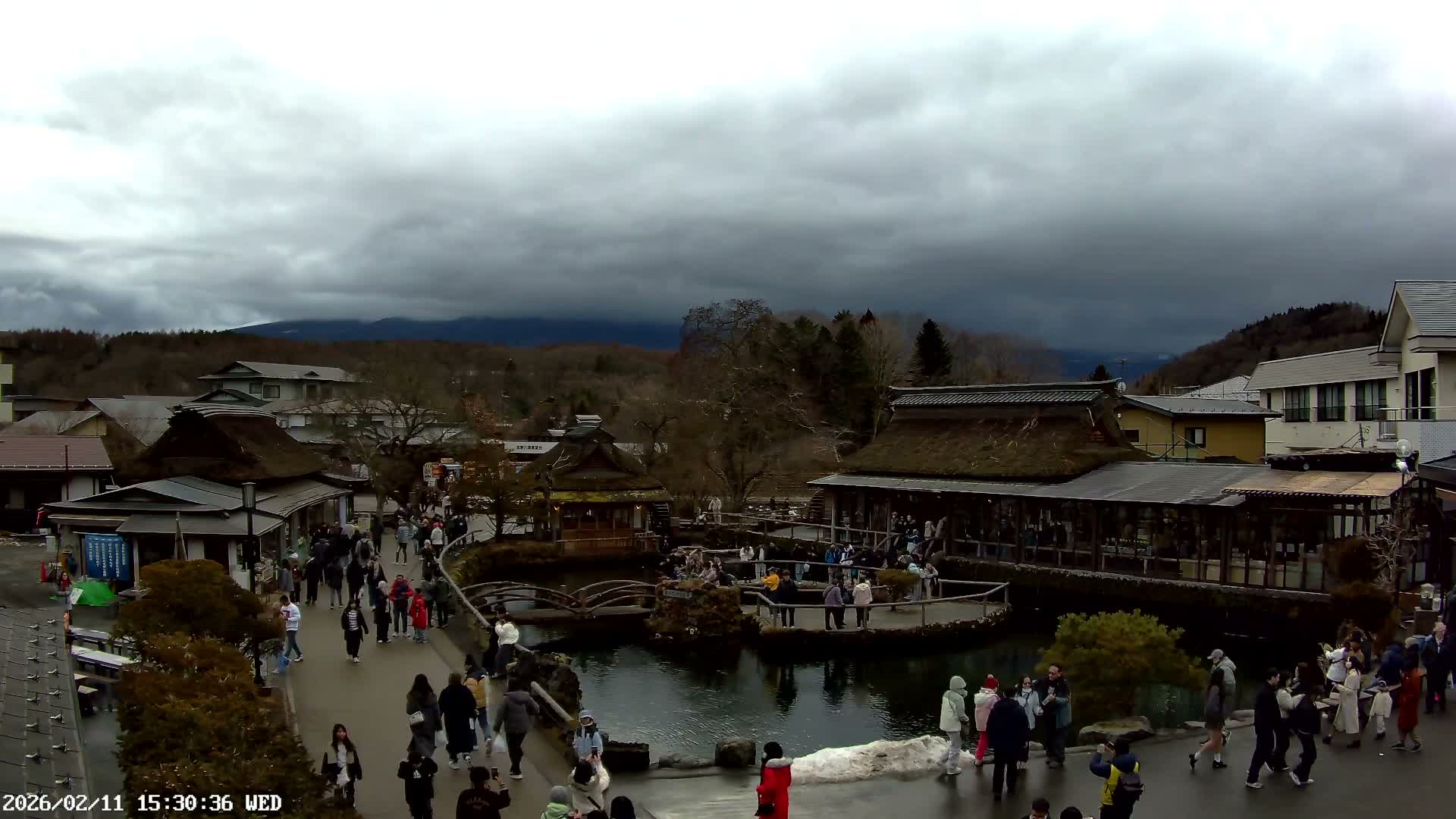 Oshino , Shibokusa Village, Oshino Hakkai & Mount Fuji View ( 忍野、志木草村、忍野八海、富士山の眺め) Live Cam - Shibokusa, Oshino, Minamitsuru, Yamanashi, Tokai, Chubu, Japan