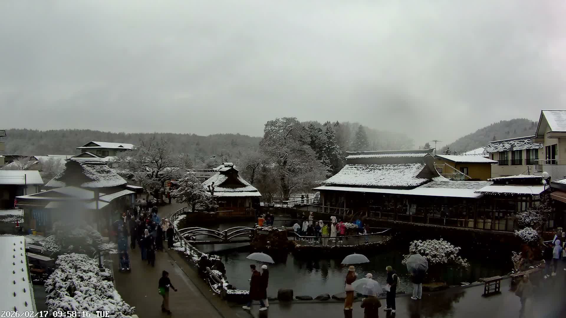Oshino , Shibokusa Village, Oshino Hakkai & Mount Fuji View ( 忍野、志木草村、忍野八海、富士山の眺め) Live Cam - Shibokusa, Oshino, Minamitsuru, Yamanashi, Tokai, Chubu, Japan