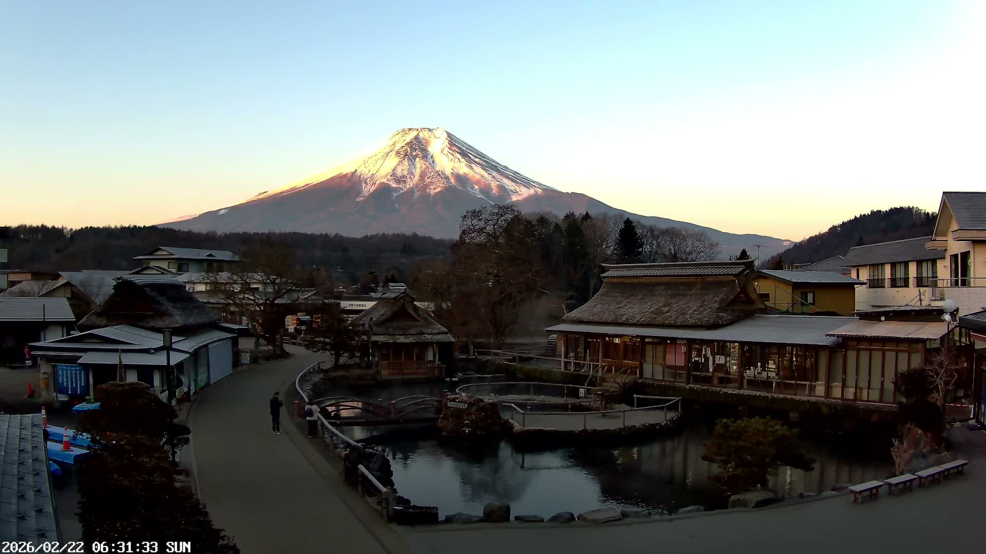 Oshino , Shibokusa Village, Oshino Hakkai & Mount Fuji View ( 忍野、志木草村、忍野八海、富士山の眺め) Live Cam - Shibokusa, Oshino, Minamitsuru, Yamanashi, Tokai, Chubu, Japan
