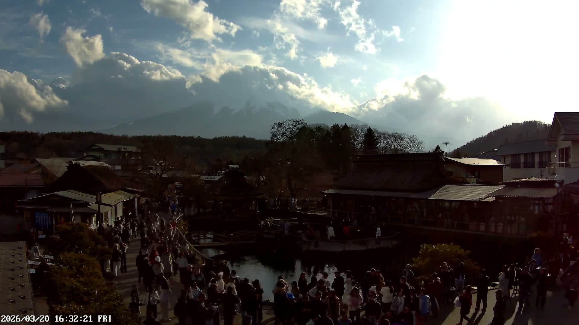 Oshino , Shibokusa Village, Oshino Hakkai & Mount Fuji View ( 忍野、志木草村、忍野八海、富士山の眺め) Live Cam - Shibokusa, Oshino, Minamitsuru, Yamanashi, Tokai, Chubu, Japan
