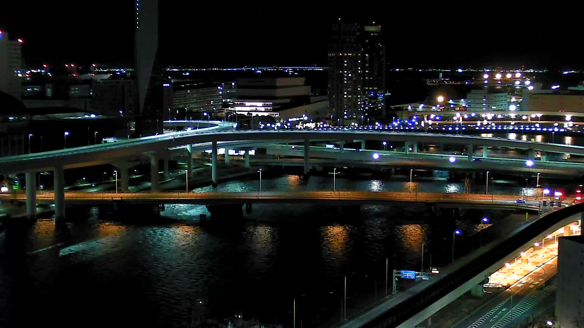 Tokyo, Ariake Island /Tokyo Bay & Tokyo Gate Bridge View ( 東京・有明島・東京湾・東京ゲートブリッジ ) Live Cam - Daiba, Odaiba, Minato-ku, Tokyo, Kantō, Honshu, Japan