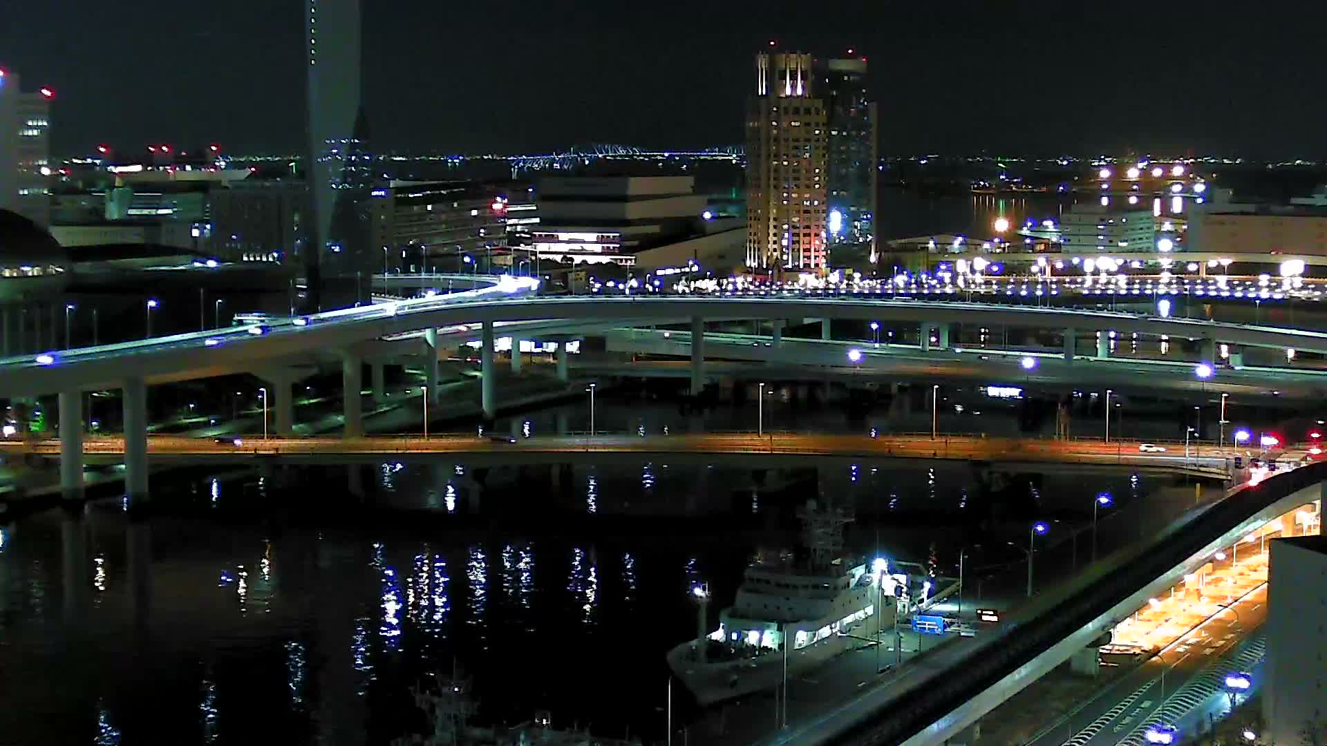 Tokyo, Ariake Island /Tokyo Bay & Tokyo Gate Bridge View ( 東京・有明島・東京湾・東京ゲートブリッジ ) Live Cam - Daiba, Odaiba, Minato-ku, Tokyo, Kantō, Honshu, Japan