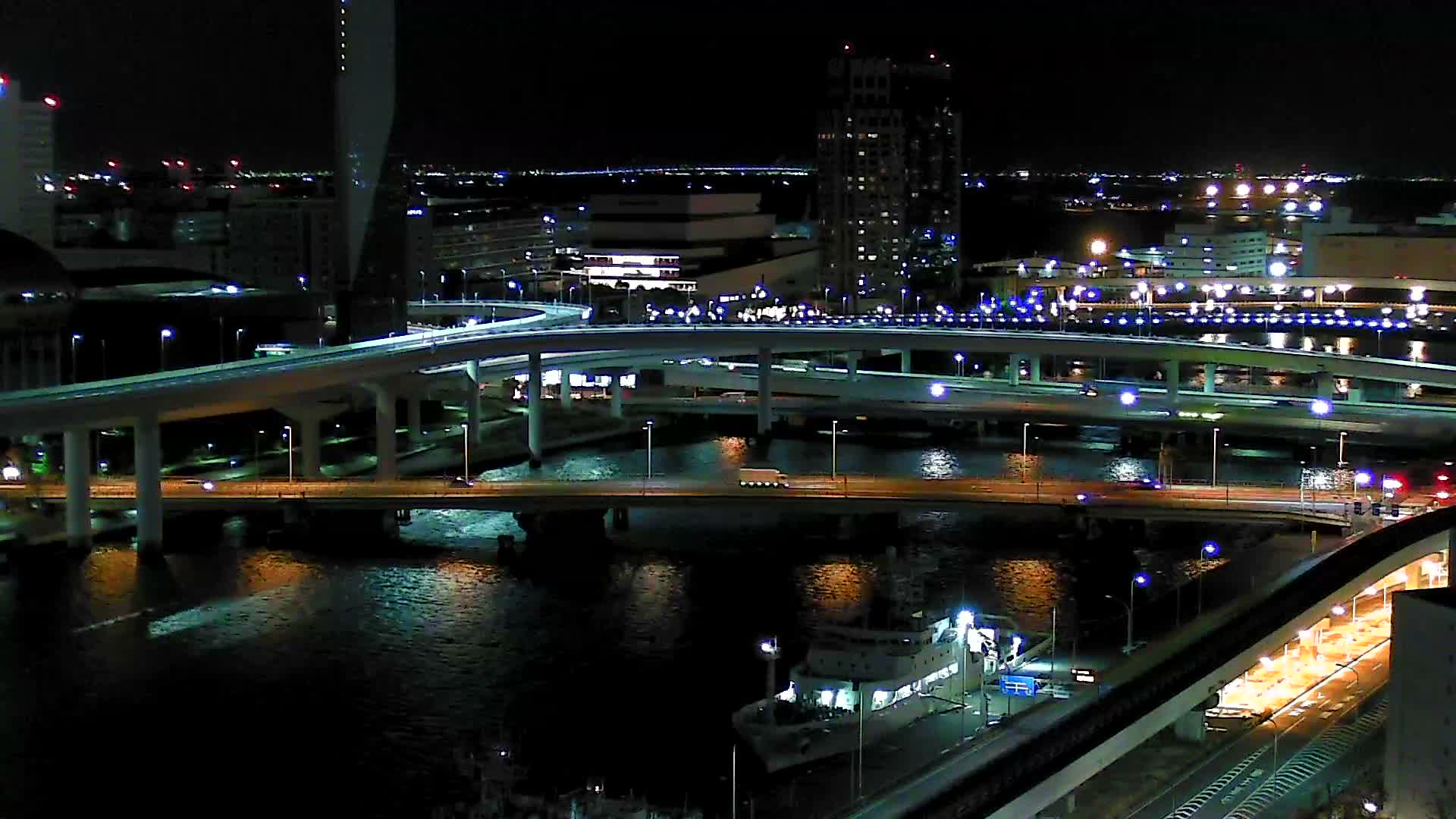 Tokyo, Ariake Island /Tokyo Bay & Tokyo Gate Bridge View ( 東京・有明島・東京湾・東京ゲートブリッジ ) Live Cam - Daiba, Odaiba, Minato-ku, Tokyo, Kantō, Honshu, Japan
