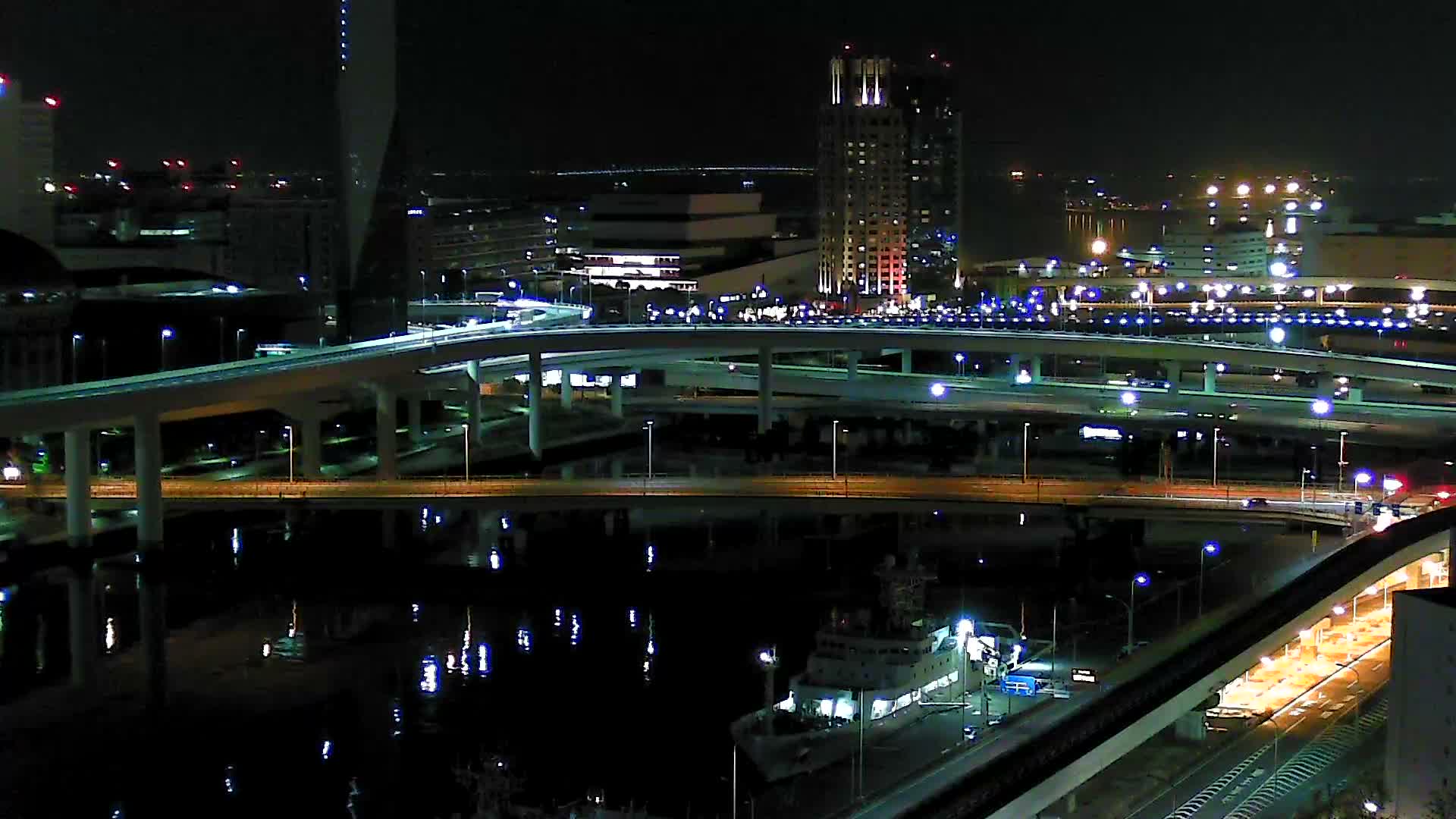 Tokyo, Ariake Island /Tokyo Bay & Tokyo Gate Bridge View ( 東京・有明島・東京湾・東京ゲートブリッジ ) Live Cam - Daiba, Odaiba, Minato-ku, Tokyo, Kantō, Honshu, Japan
