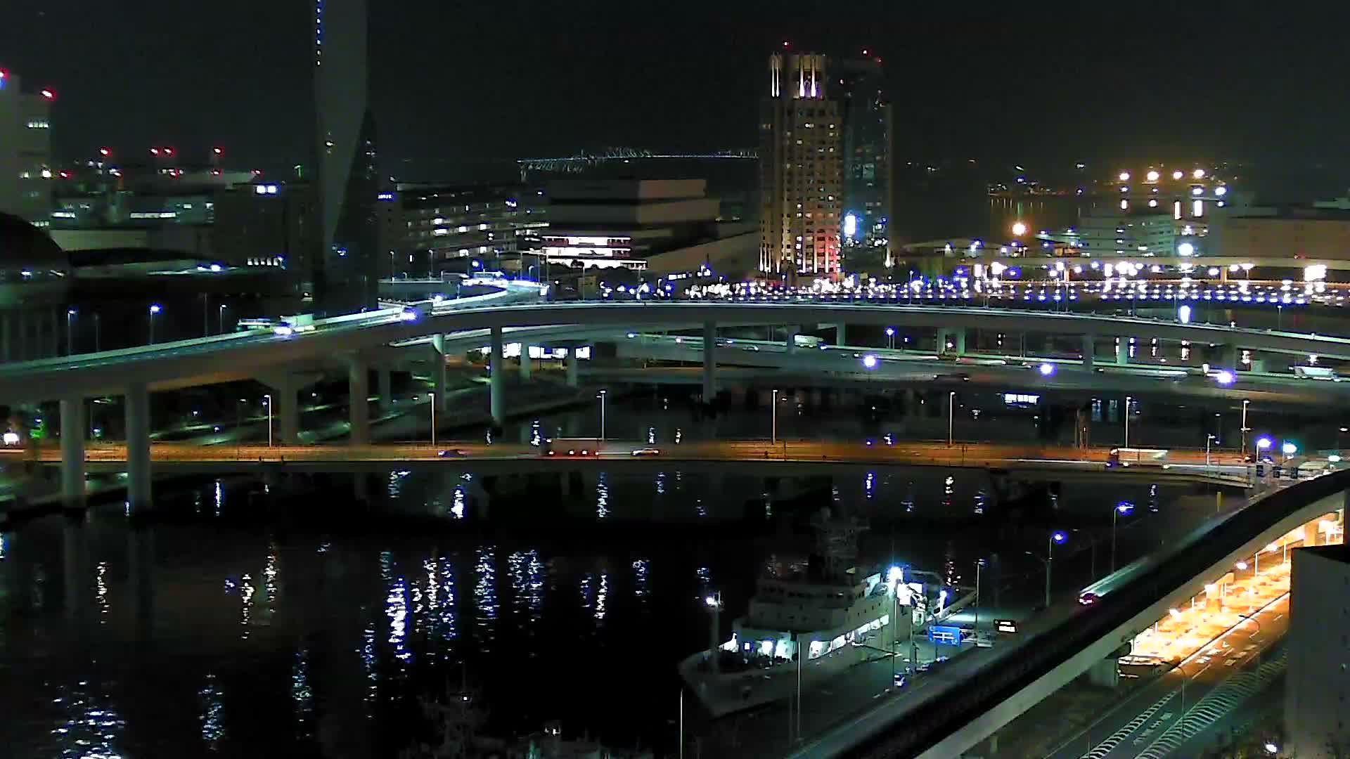 Tokyo, Ariake Island /Tokyo Bay & Tokyo Gate Bridge View ( 東京・有明島・東京湾・東京ゲートブリッジ ) Live Cam - Daiba, Odaiba, Minato-ku, Tokyo, Kantō, Honshu, Japan
