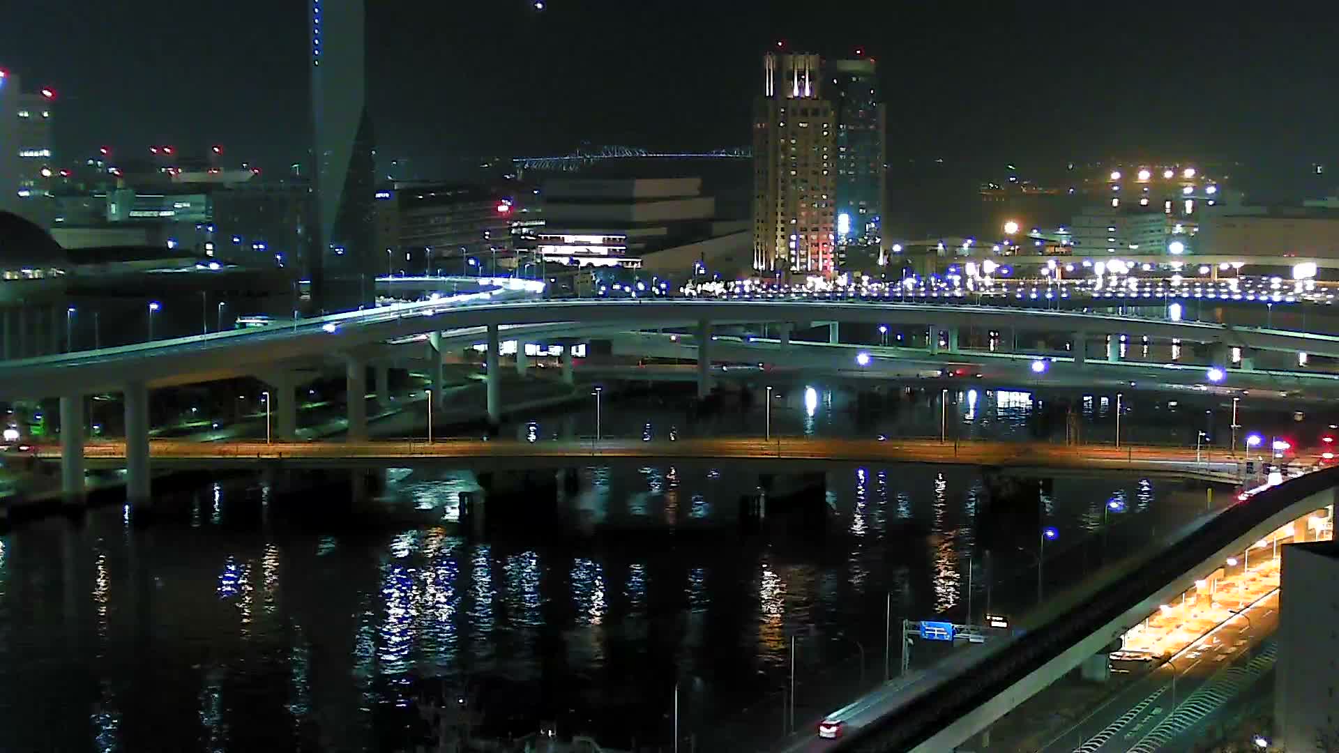 Tokyo, Ariake Island /Tokyo Bay & Tokyo Gate Bridge View ( 東京・有明島・東京湾・東京ゲートブリッジ ) Live Cam - Daiba, Odaiba, Minato-ku, Tokyo, Kantō, Honshu, Japan