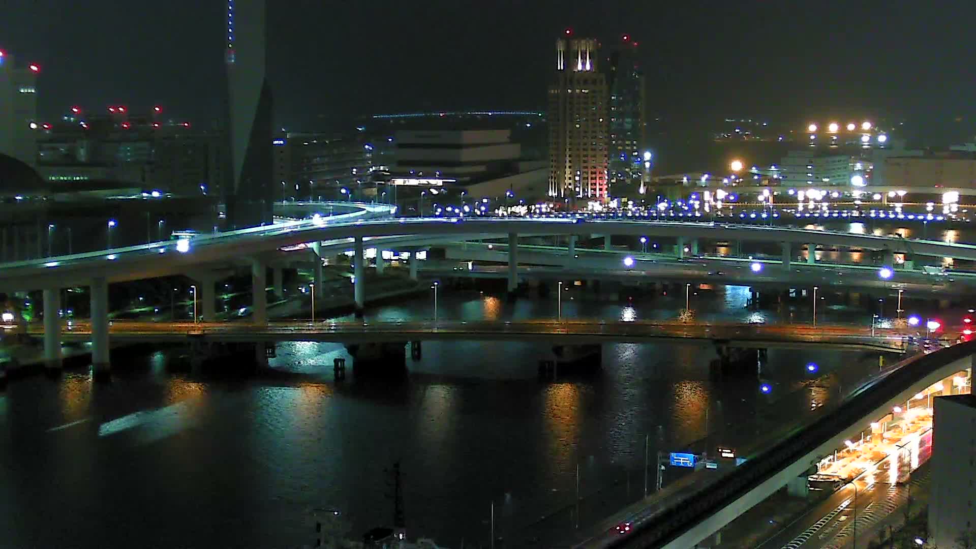 Tokyo, Ariake Island /Tokyo Bay & Tokyo Gate Bridge View ( 東京・有明島・東京湾・東京ゲートブリッジ ) Live Cam - Daiba, Odaiba, Minato-ku, Tokyo, Kantō, Honshu, Japan