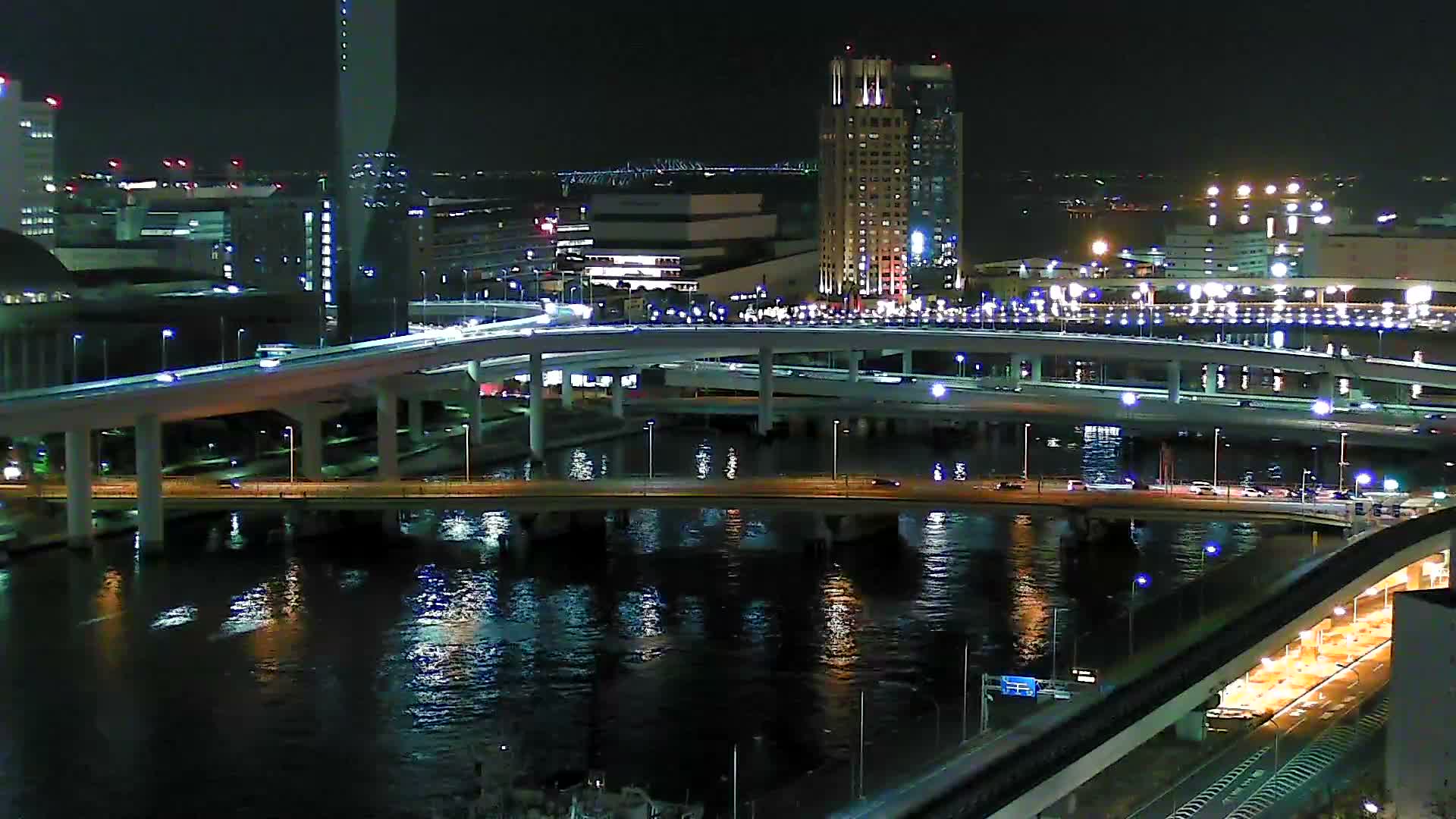 Tokyo, Ariake Island /Tokyo Bay & Tokyo Gate Bridge View ( 東京・有明島・東京湾・東京ゲートブリッジ ) Live Cam - Daiba, Odaiba, Minato-ku, Tokyo, Kantō, Honshu, Japan