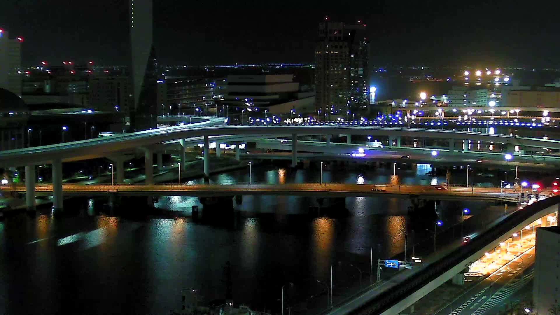 Tokyo, Ariake Island /Tokyo Bay & Tokyo Gate Bridge View ( 東京・有明島・東京湾・東京ゲートブリッジ ) Live Cam - Daiba, Odaiba, Minato-ku, Tokyo, Kantō, Honshu, Japan
