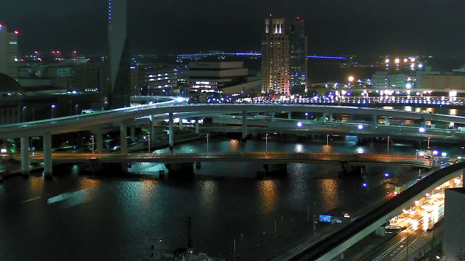 Tokyo, Ariake Island /Tokyo Bay & Tokyo Gate Bridge View ( 東京・有明島・東京湾・東京ゲートブリッジ ) Live Cam - Daiba, Odaiba, Minato-ku, Tokyo, Kantō, Honshu, Japan