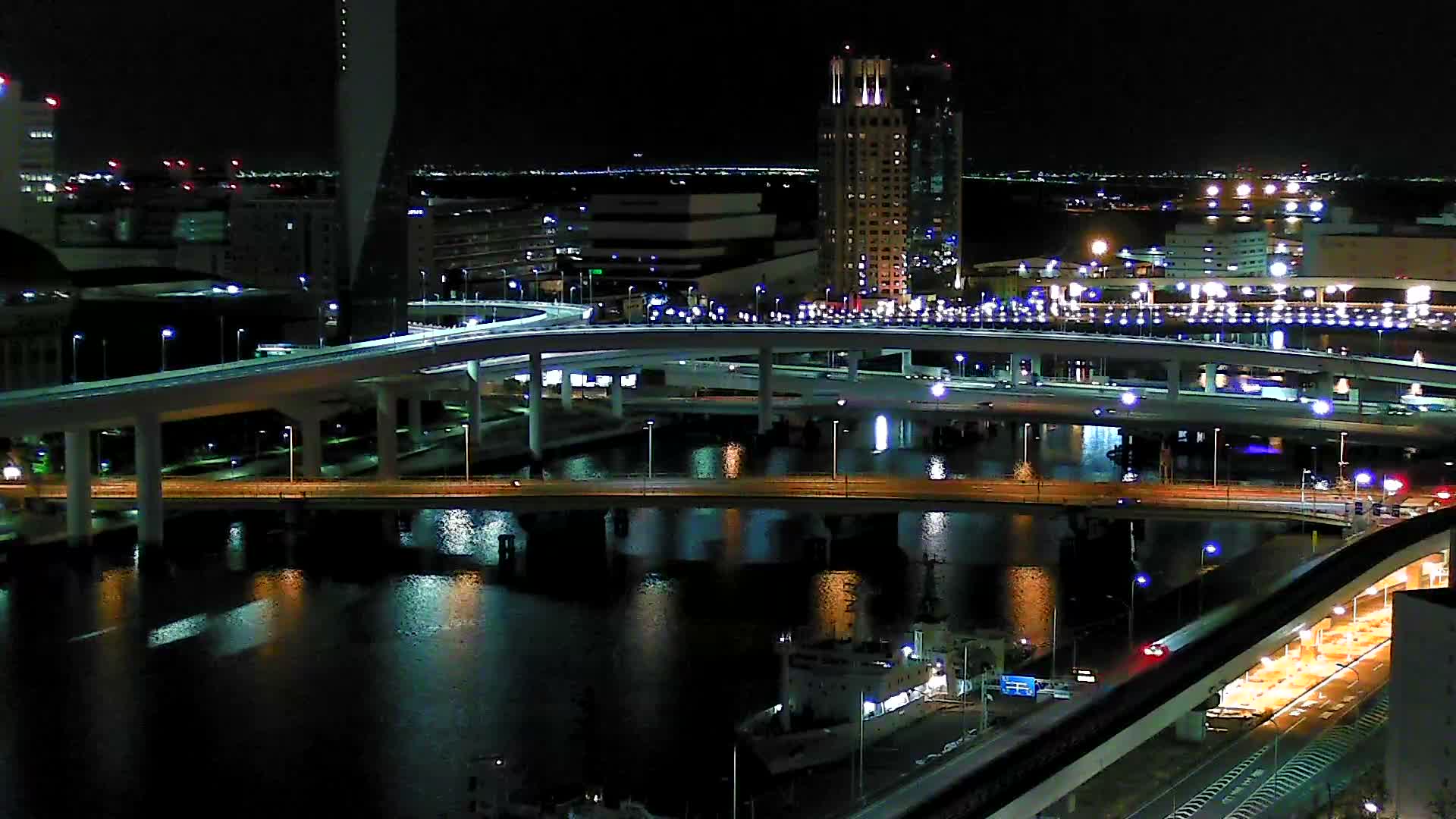 Tokyo, Ariake Island /Tokyo Bay & Tokyo Gate Bridge View ( 東京・有明島・東京湾・東京ゲートブリッジ ) Live Cam - Daiba, Odaiba, Minato-ku, Tokyo, Kantō, Honshu, Japan