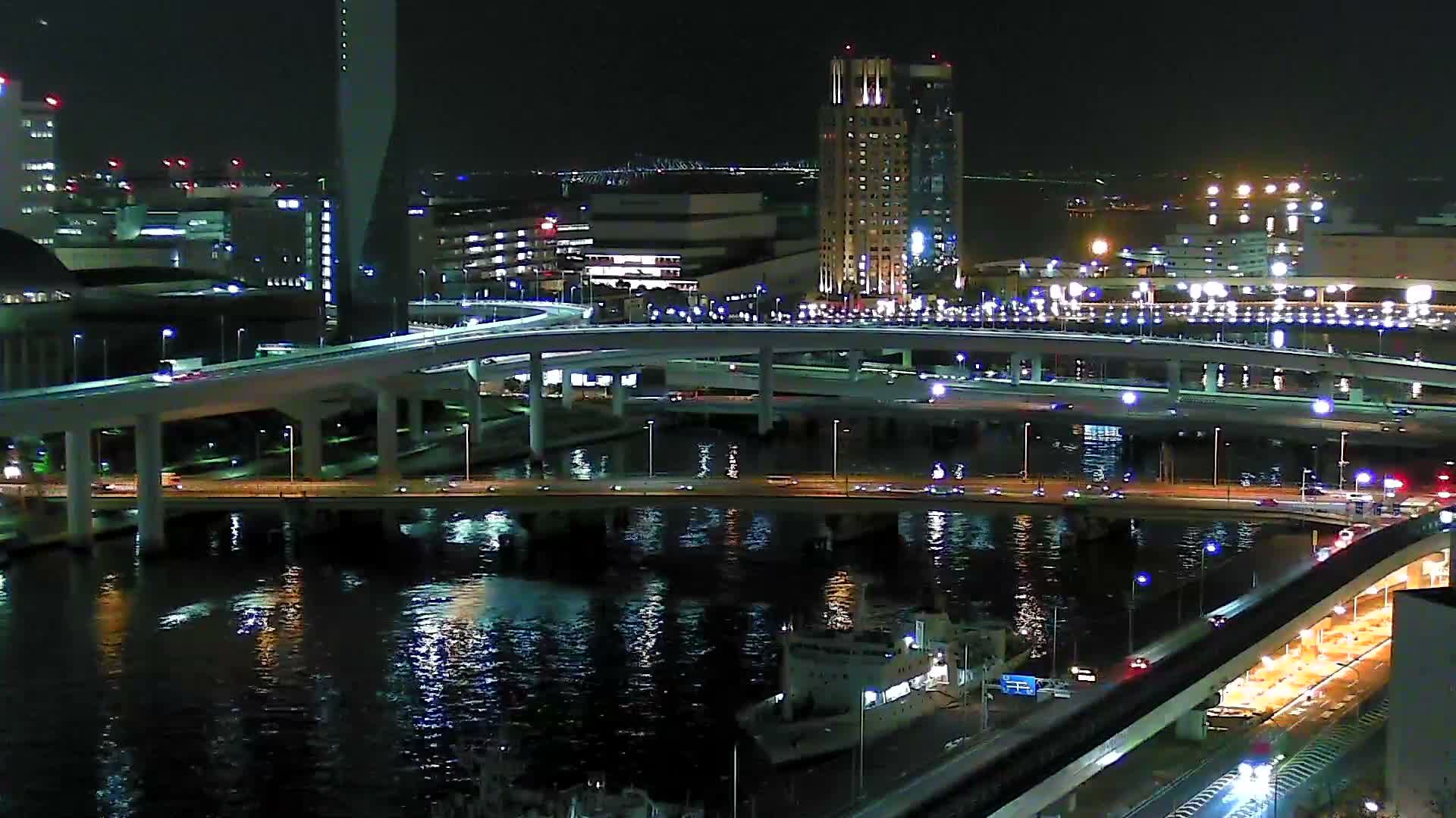 Tokyo, Ariake Island /Tokyo Bay & Tokyo Gate Bridge View ( 東京・有明島・東京湾・東京ゲートブリッジ ) Live Cam - Daiba, Odaiba, Minato-ku, Tokyo, Kantō, Honshu, Japan