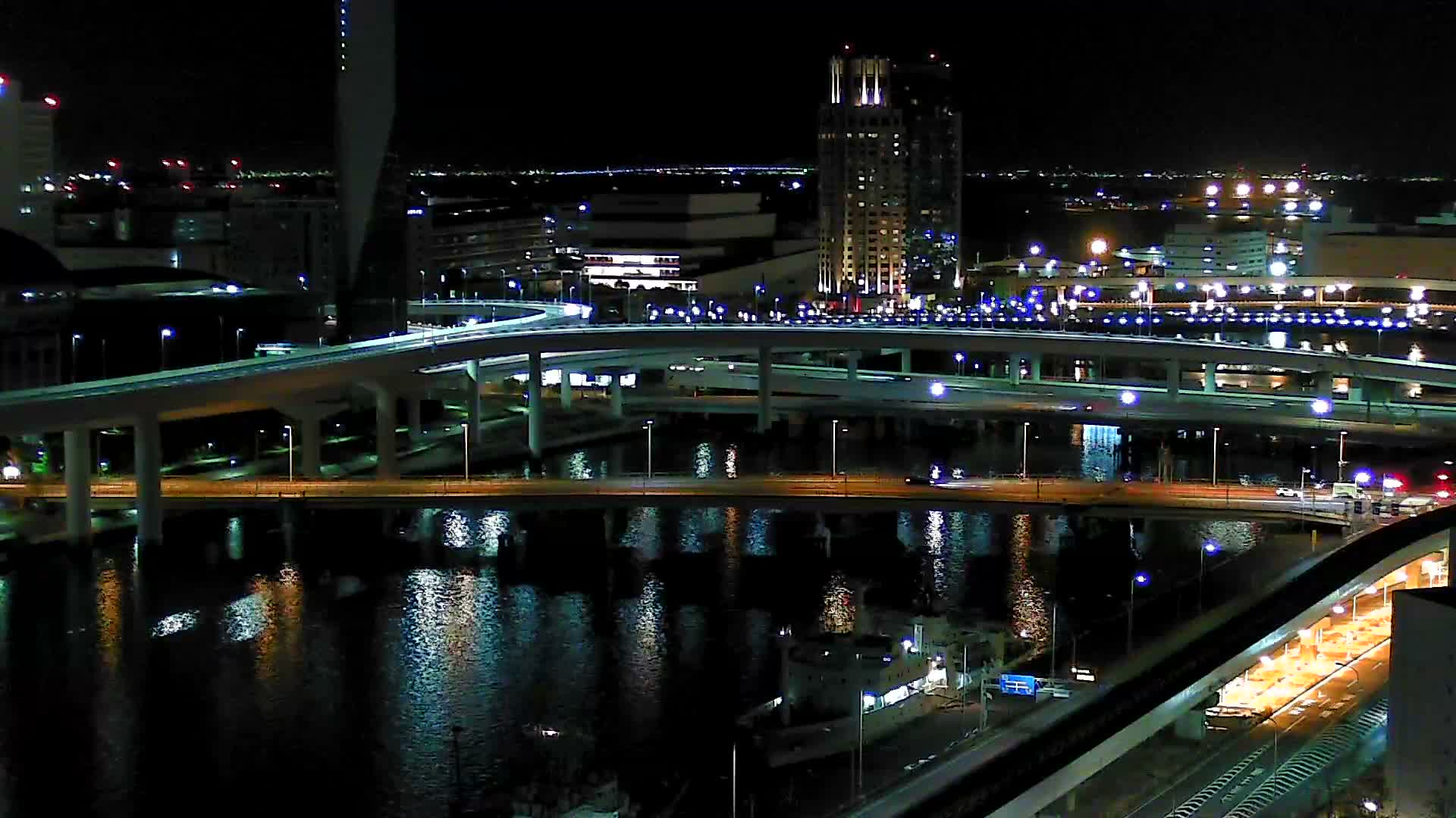 Tokyo, Ariake Island /Tokyo Bay & Tokyo Gate Bridge View ( 東京・有明島・東京湾・東京ゲートブリッジ ) Live Cam - Daiba, Odaiba, Minato-ku, Tokyo, Kantō, Honshu, Japan