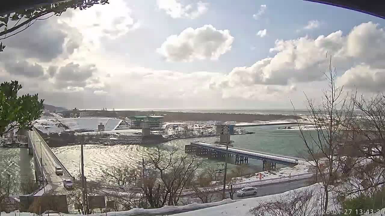 Niigata, Teradomari, Shinano River & Teradomari Coast Live Cam - Teradomarinozumi, Nagaoka, Niigata, Chubu, Japan