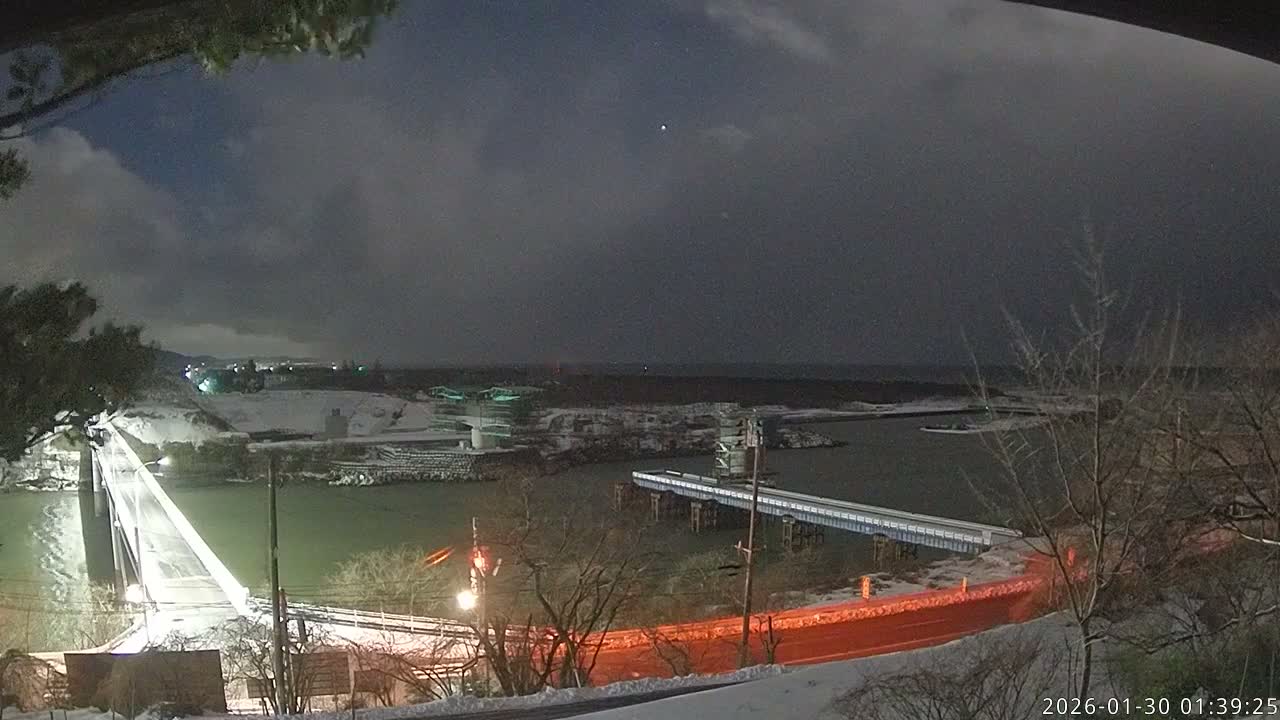 Niigata, Teradomari, Shinano River & Teradomari Coast Live Cam - Teradomarinozumi, Nagaoka, Niigata, Chubu, Japan