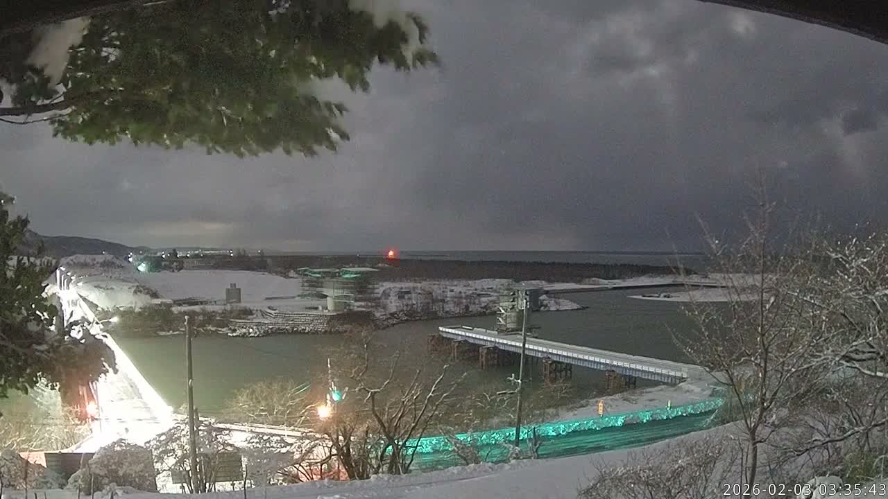 Niigata, Teradomari, Shinano River & Teradomari Coast Live Cam - Teradomarinozumi, Nagaoka, Niigata, Chubu, Japan