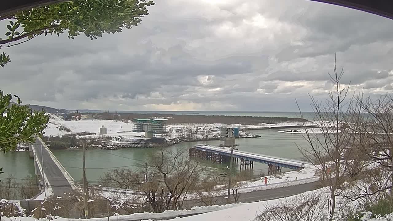 Niigata, Teradomari, Shinano River & Teradomari Coast Live Cam - Teradomarinozumi, Nagaoka, Niigata, Chubu, Japan