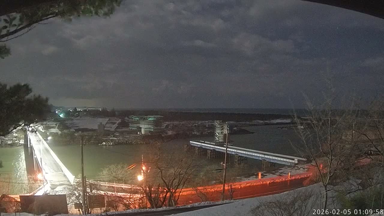 Niigata, Teradomari, Shinano River & Teradomari Coast Live Cam - Teradomarinozumi, Nagaoka, Niigata, Chubu, Japan