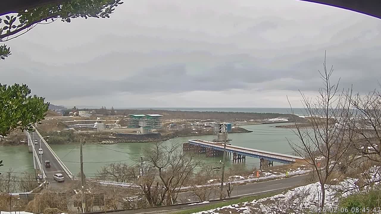 Niigata, Teradomari, Shinano River & Teradomari Coast Live Cam - Teradomarinozumi, Nagaoka, Niigata, Chubu, Japan