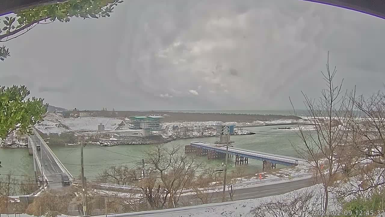 Niigata, Teradomari, Shinano River & Teradomari Coast Live Cam - Teradomarinozumi, Nagaoka, Niigata, Chubu, Japan