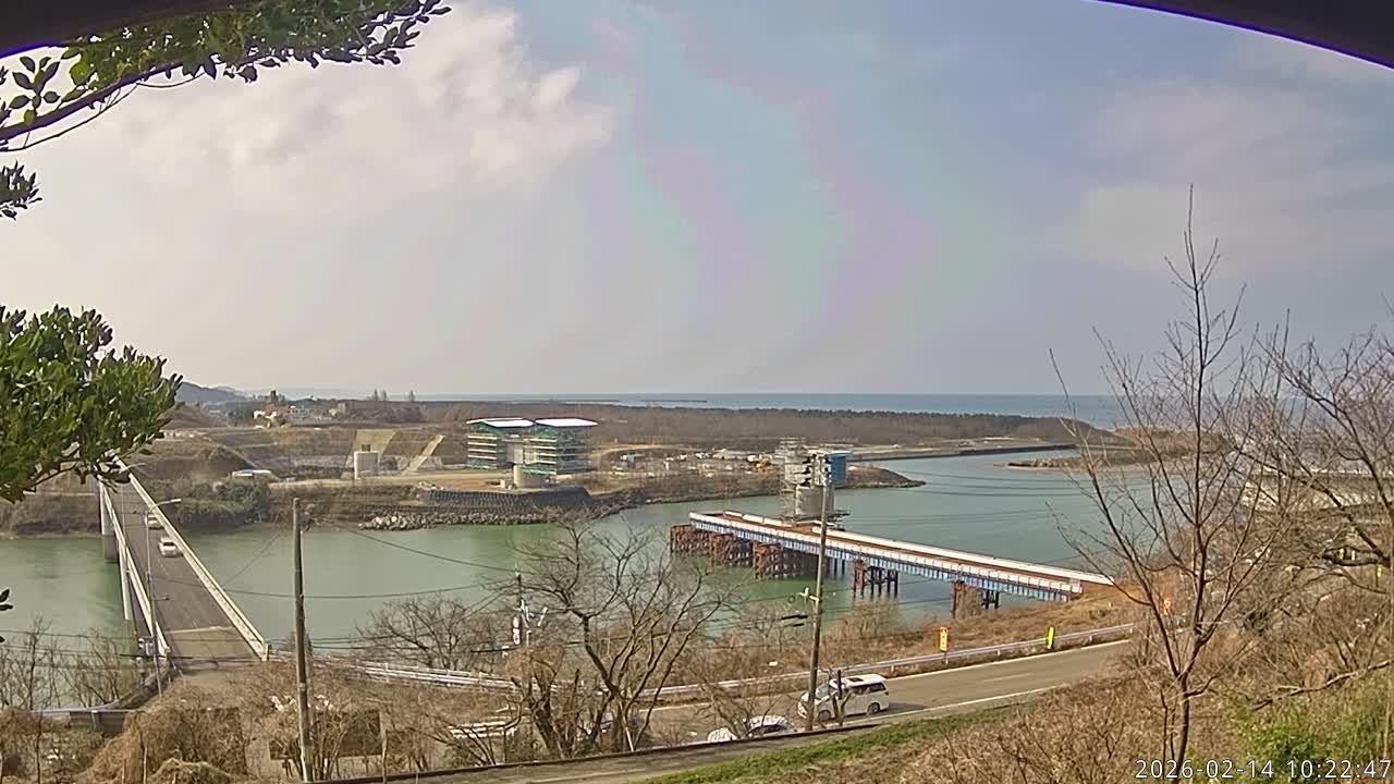 Niigata, Teradomari, Shinano River & Teradomari Coast Live Cam - Teradomarinozumi, Nagaoka, Niigata, Chubu, Japan