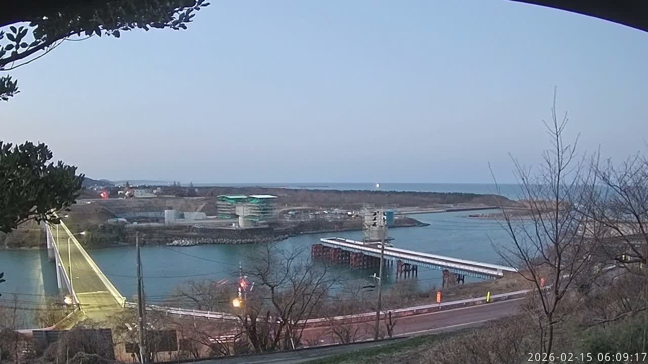 Niigata, Teradomari, Shinano River & Teradomari Coast Live Cam - Teradomarinozumi, Nagaoka, Niigata, Chubu, Japan