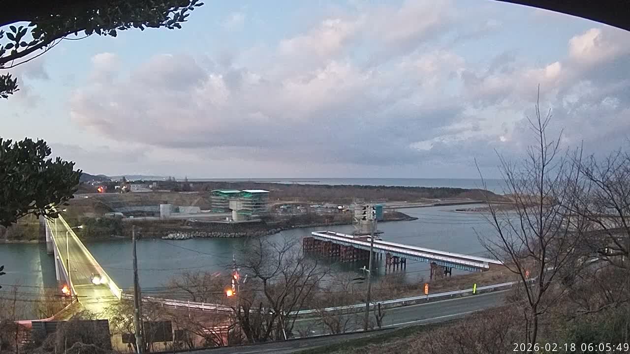 Niigata, Teradomari, Shinano River & Teradomari Coast Live Cam - Teradomarinozumi, Nagaoka, Niigata, Chubu, Japan