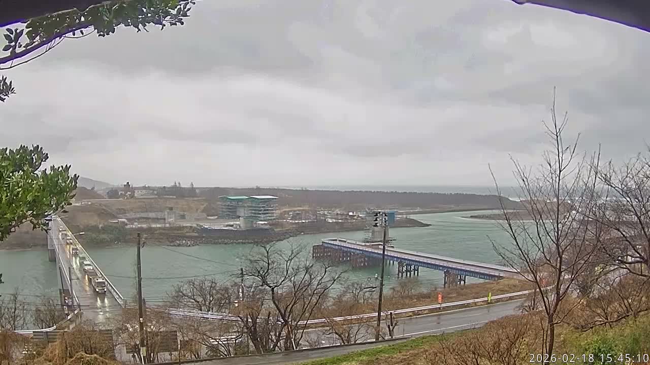 Niigata, Teradomari, Shinano River & Teradomari Coast Live Cam - Teradomarinozumi, Nagaoka, Niigata, Chubu, Japan
