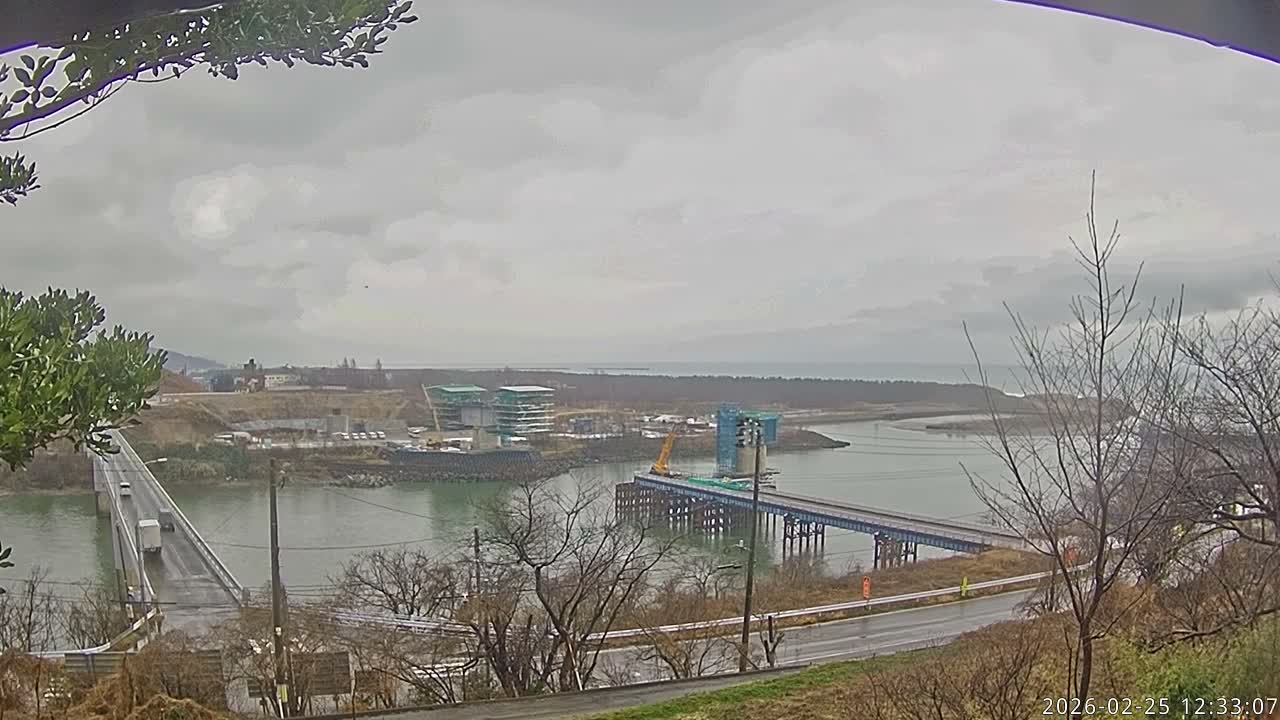 Niigata, Teradomari, Shinano River & Teradomari Coast Live Cam - Teradomarinozumi, Nagaoka, Niigata, Chubu, Japan