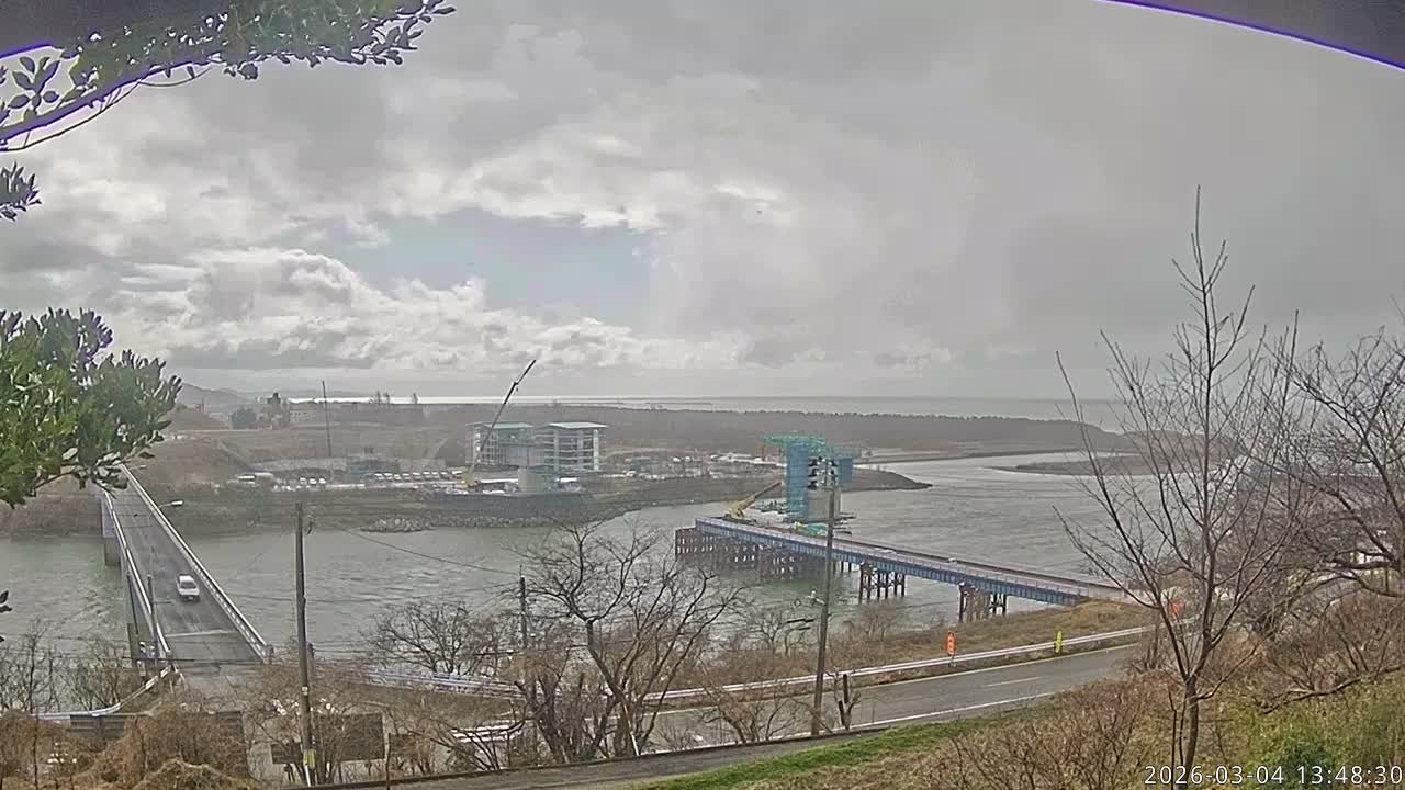Niigata, Teradomari, Shinano River & Teradomari Coast Live Cam - Teradomarinozumi, Nagaoka, Niigata, Chubu, Japan