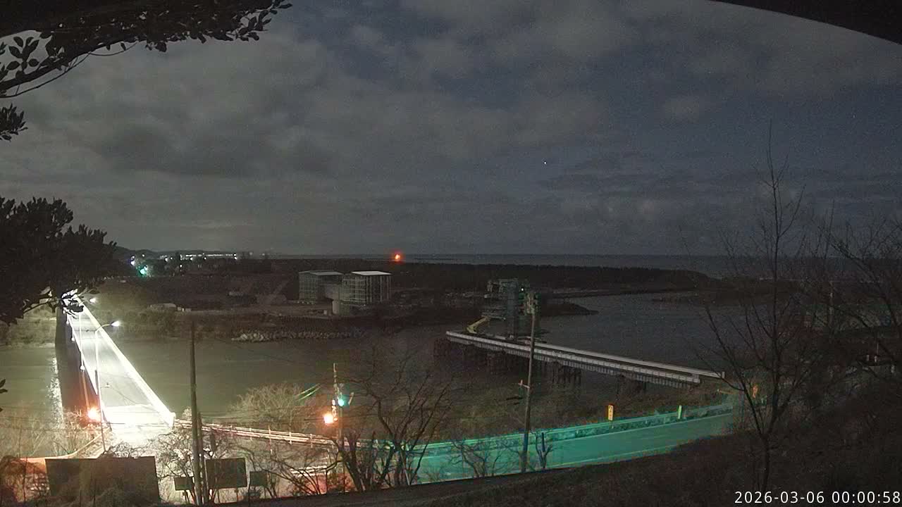 Niigata, Teradomari, Shinano River & Teradomari Coast Live Cam - Teradomarinozumi, Nagaoka, Niigata, Chubu, Japan
