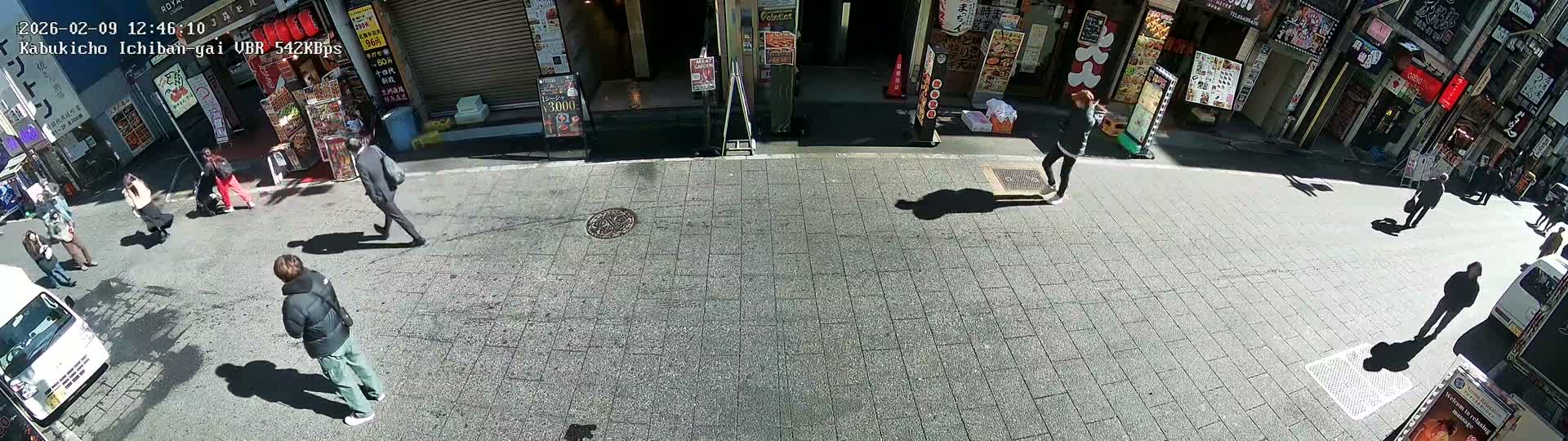 Tokyo, Shinjuku Kabukicho Ichiban-gai Street  (東京 新宿 歌舞伎町一番街通り) Live Cam - Kabukichō, Shinjuku-ku, Tokyo, Kantō, Honshu, Japan