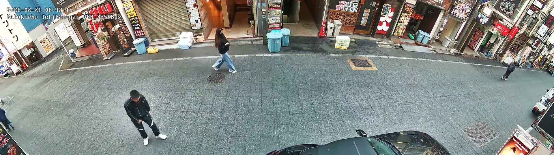 Tokyo, Shinjuku Kabukicho Ichiban-gai Street  (東京 新宿 歌舞伎町一番街通り) Live Cam - Kabukichō, Shinjuku-ku, Tokyo, Kantō, Honshu, Japan