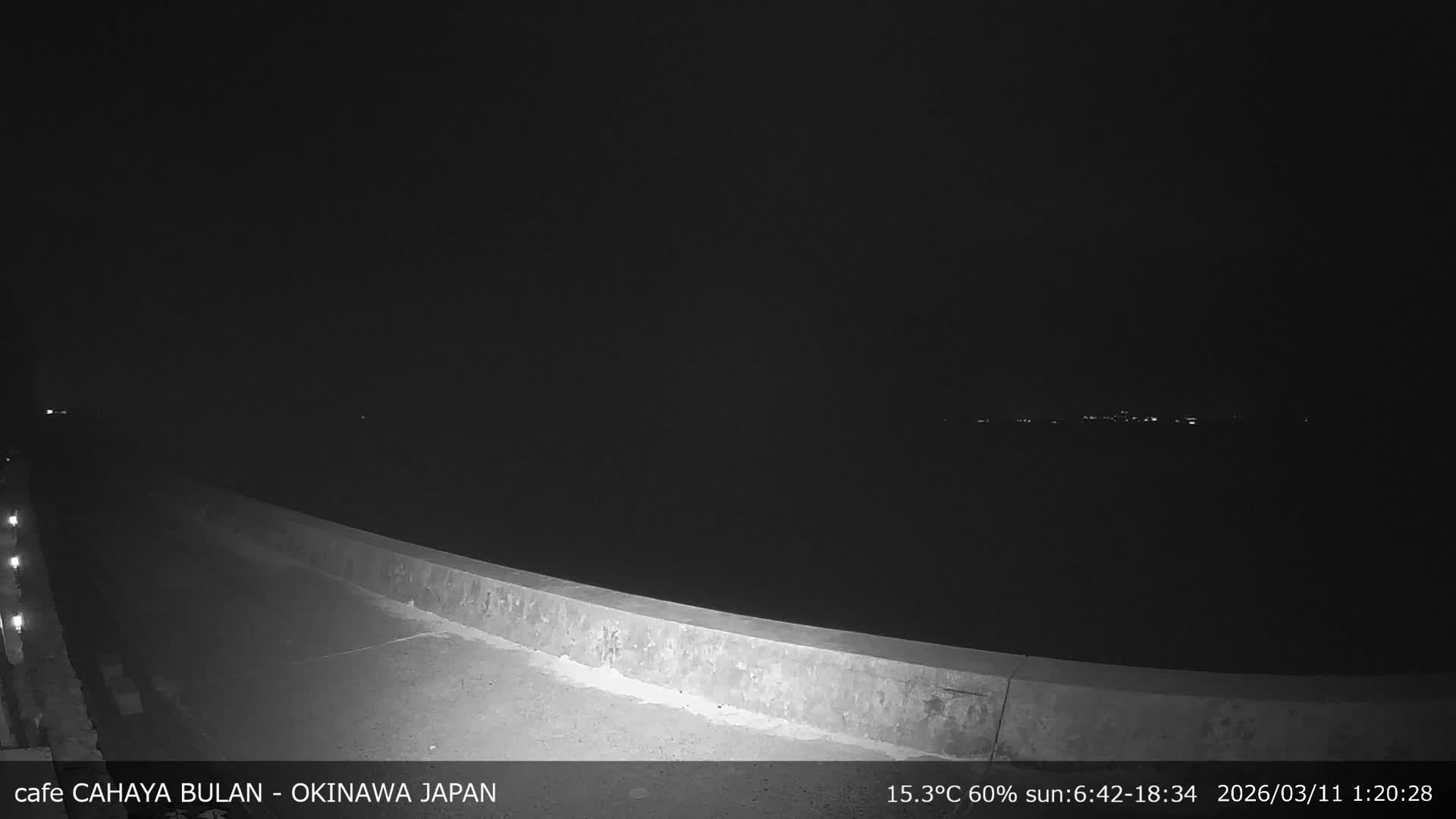 Okinawa Island, Motobu Bise Beach & Ie Island View ( 沖縄本島、本部町備瀬ビーチ、伊江島の景色 ) Live Cam - Bise, Motobu, Kunigami, Okinawa, Kyushu, Japan