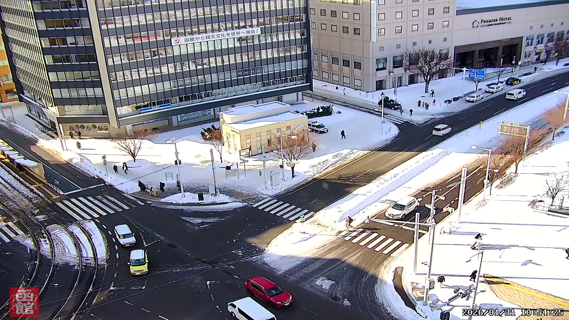 Hokkaido, Hakodate City Skyline PTZ 360 ( 北海道、函館市街地スカイライン ) Live Cam  - Wakamatsucho, Hakodate, Oshima, Hokkaido, Japan