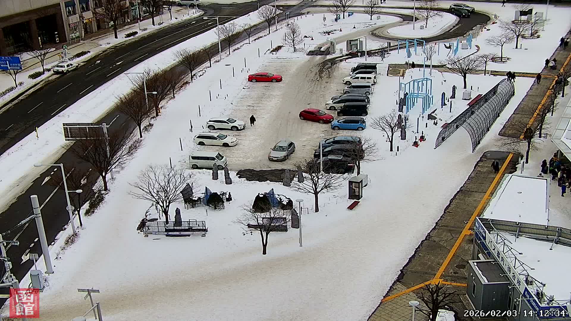 Hokkaido, Hakodate City Skyline PTZ 360 ( 北海道、函館市街地スカイライン ) Live Cam  - Wakamatsucho, Hakodate, Oshima, Hokkaido, Japan