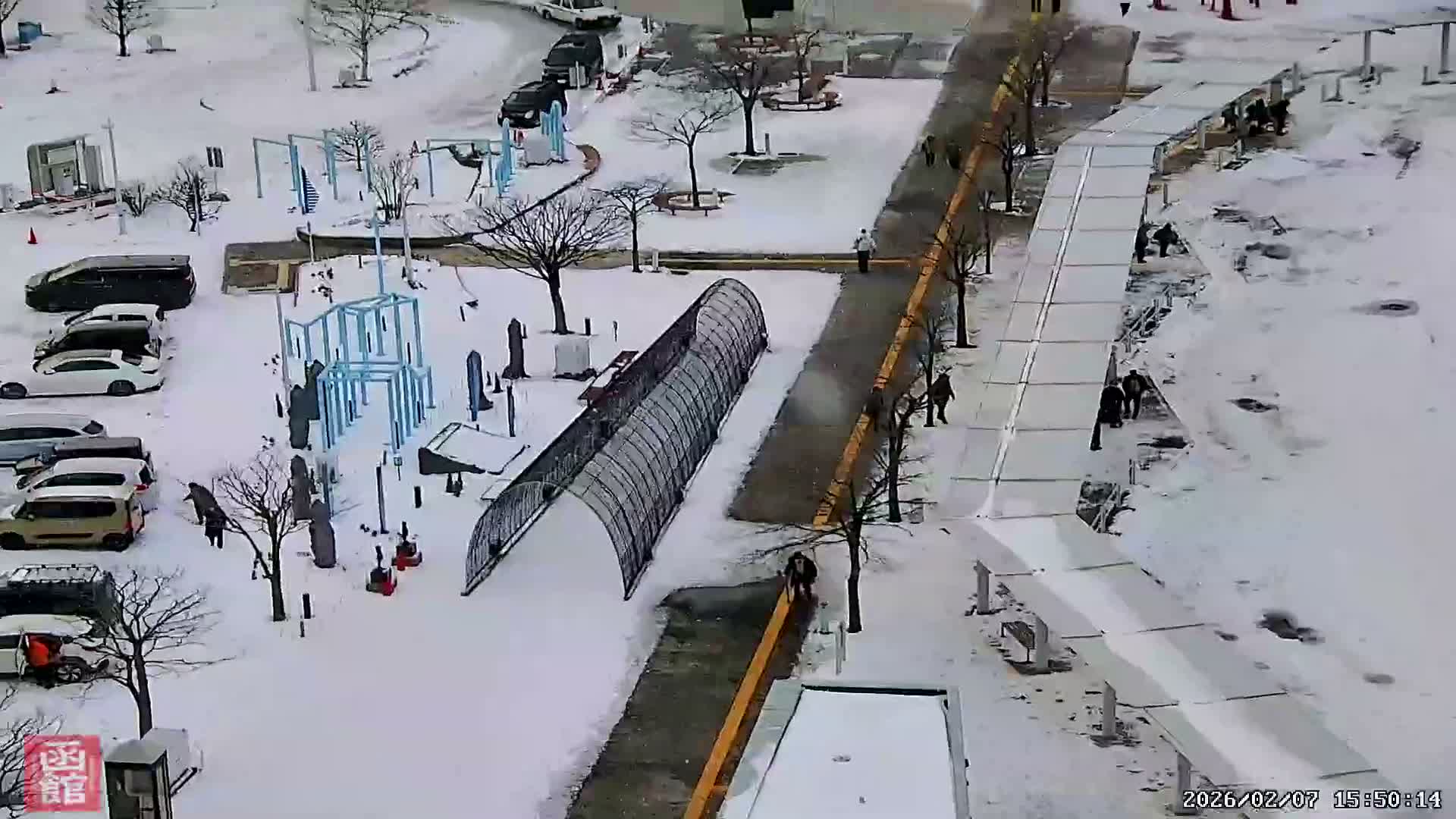Hokkaido, Hakodate City Skyline PTZ 360 ( 北海道、函館市街地スカイライン ) Live Cam  - Wakamatsucho, Hakodate, Oshima, Hokkaido, Japan