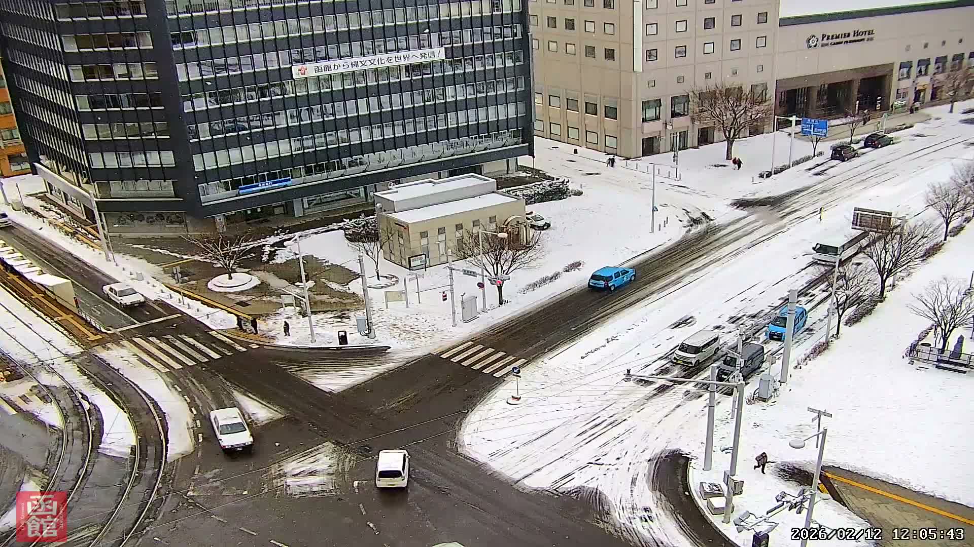 Hokkaido, Hakodate City Skyline PTZ 360 ( 北海道、函館市街地スカイライン ) Live Cam  - Wakamatsucho, Hakodate, Oshima, Hokkaido, Japan