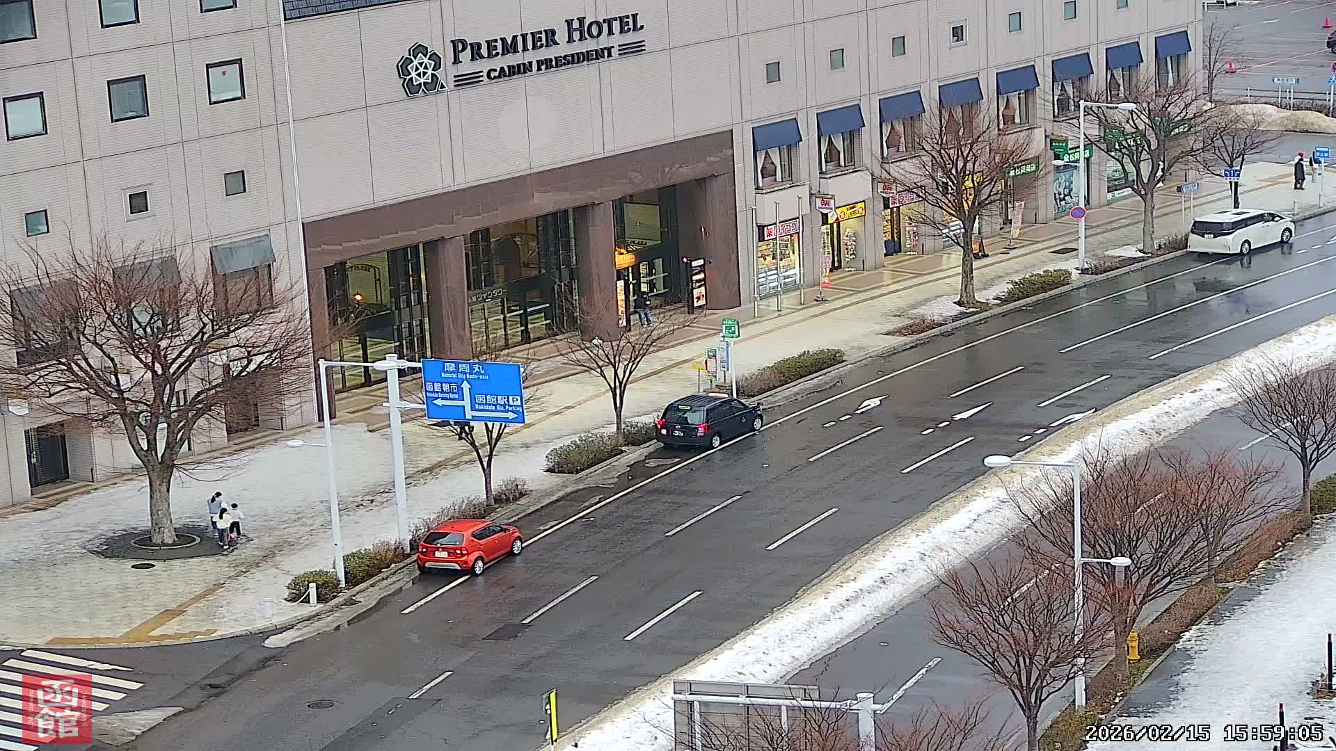 Hokkaido, Hakodate City Skyline PTZ 360 ( 北海道、函館市街地スカイライン ) Live Cam  - Wakamatsucho, Hakodate, Oshima, Hokkaido, Japan