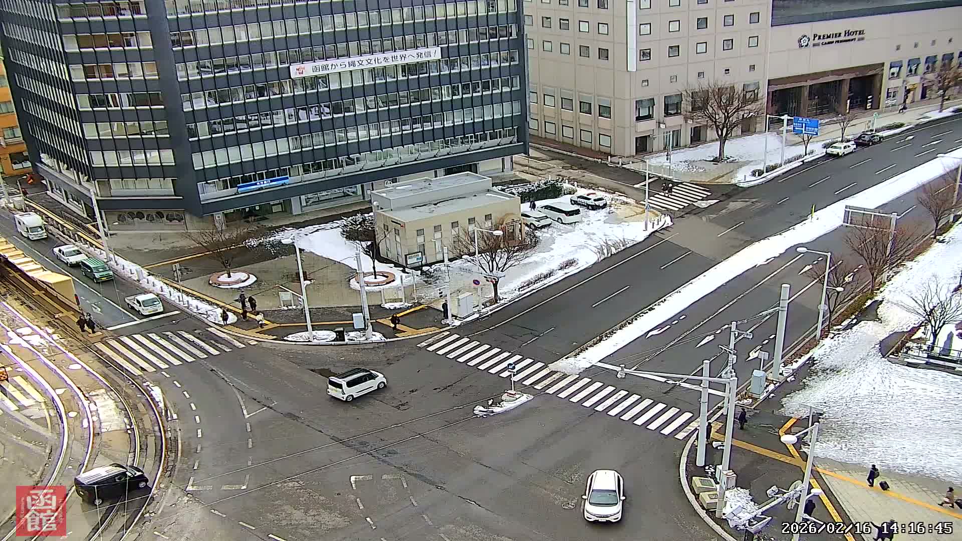 Hokkaido, Hakodate City Skyline PTZ 360 ( 北海道、函館市街地スカイライン ) Live Cam  - Wakamatsucho, Hakodate, Oshima, Hokkaido, Japan