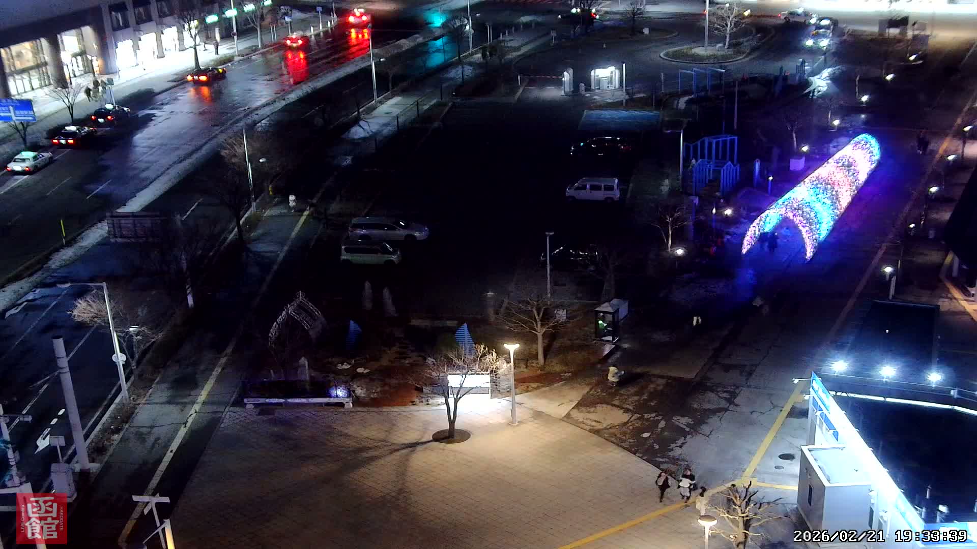 Hokkaido, Hakodate City Skyline PTZ 360 ( 北海道、函館市街地スカイライン ) Live Cam  - Wakamatsucho, Hakodate, Oshima, Hokkaido, Japan