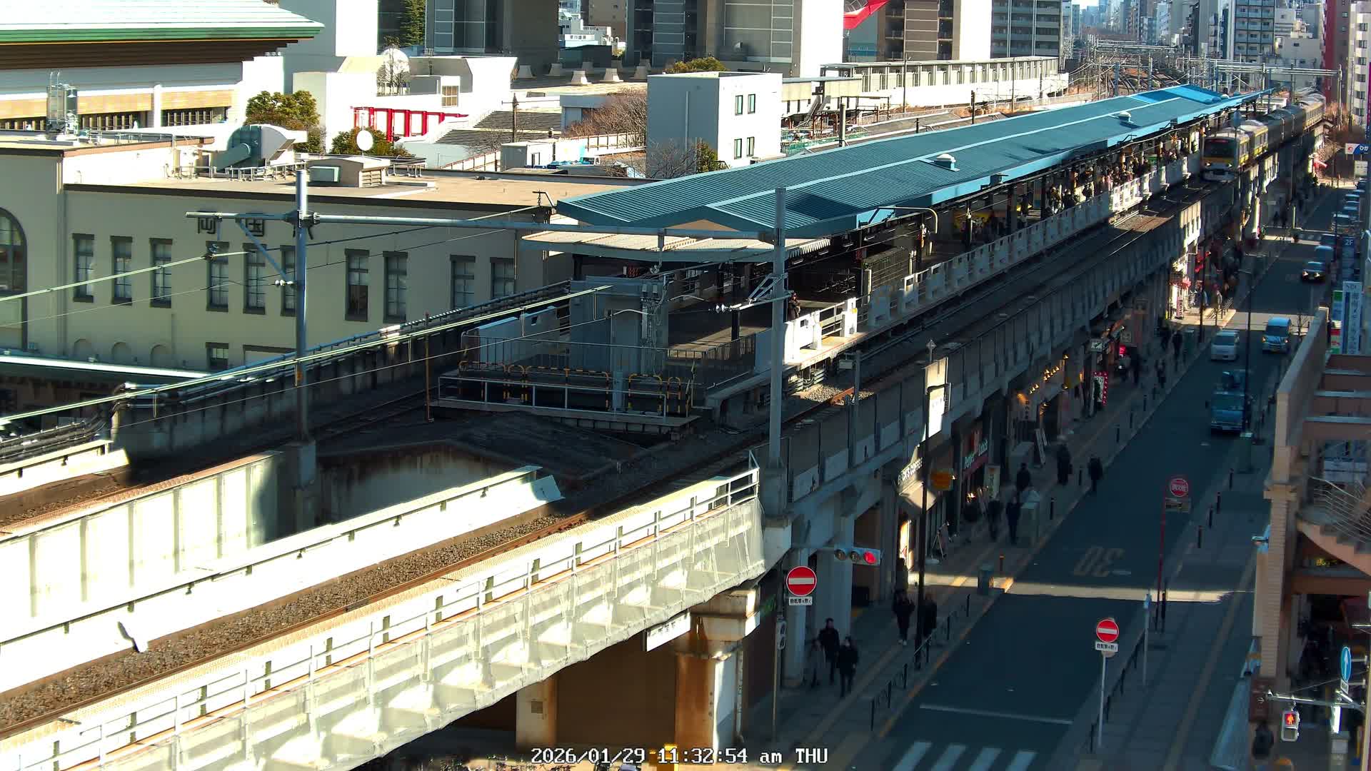 Tokyo, Sumida, Ryogoku Kokugikan Sumo Arena Museum & Yokoami Town ( 東京・墨田区両国国技館・横網町 ) Live Cam - 2 Chome, Ryogoku, Sumida-ku, Tokyo, Kantō, Honshu, Japan