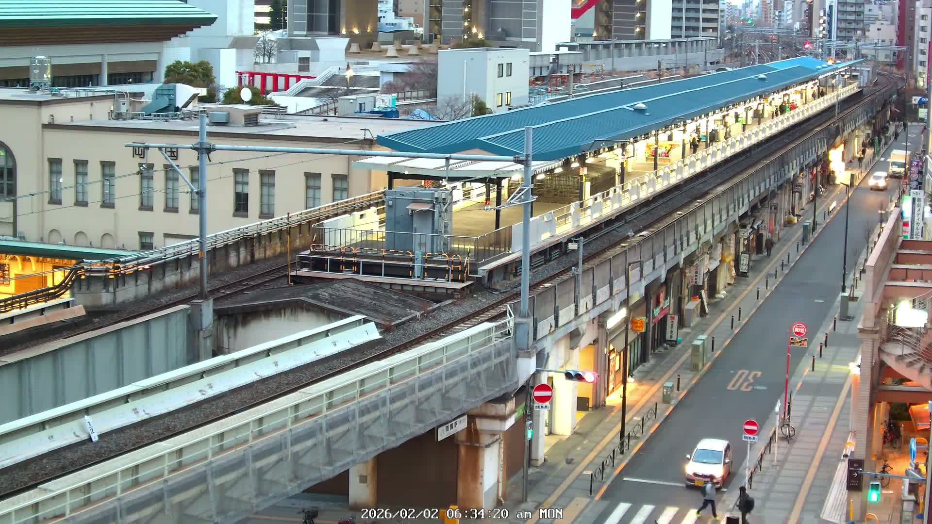 Tokyo, Sumida, Ryogoku Kokugikan Sumo Arena Museum & Yokoami Town ( 東京・墨田区両国国技館・横網町 ) Live Cam - 2 Chome, Ryogoku, Sumida-ku, Tokyo, Kantō, Honshu, Japan