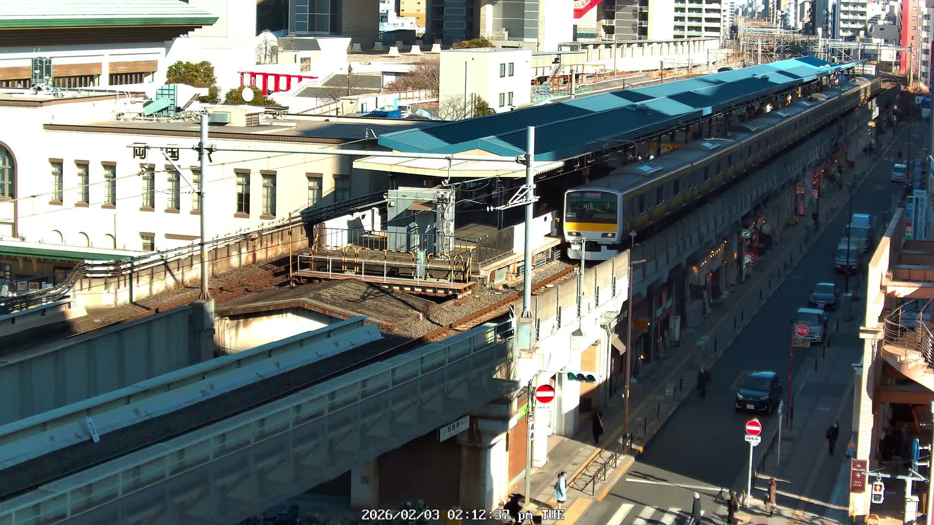 Tokyo, Sumida, Ryogoku Kokugikan Sumo Arena Museum & Yokoami Town ( 東京・墨田区両国国技館・横網町 ) Live Cam - 2 Chome, Ryogoku, Sumida-ku, Tokyo, Kantō, Honshu, Japan